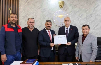 Malatya'ya 4.5 milyon lira ek destek getiren başarı belgesi