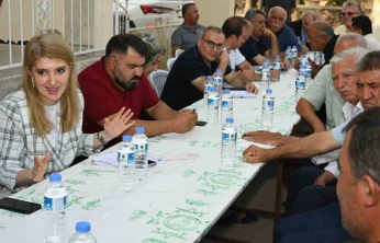 Milletvekili Ölmeztoprak, Kale ve Hekimhan'da sulama suyu toplantıları gerçekleştirdi