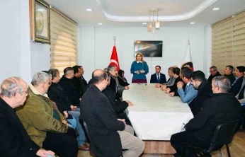 Milletvekili Ölmeztoprak muhtarlarla bir araya geldi