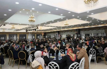 Şehit aileleri ve gaziler vefa buluşmasında bir araya geldi