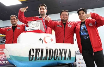 Tam otonom su üstü deniz aracıyla 284 takım arasından Türkiye ikinciliği