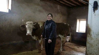 8 erkek adayı geride bırakan kadın muhtar: Hem hayvancılık yapıyor hem mahallesini yönetiyor