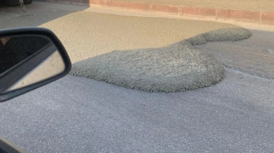 Elazığ'da yola beton döken miksere 668 bin lira ceza kesildi