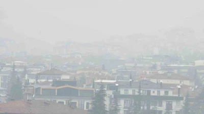 Elazığ'ın yüksek kesimlerinde sis etkili oluyor