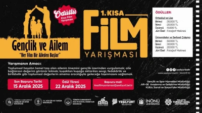 Malatya'da 1. Kısa Film Festivali'nde son başvuru 15 Aralık