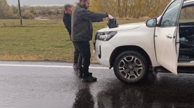 Tunceli'de kırmızı benekli alabalık avlayan şahsa ceza