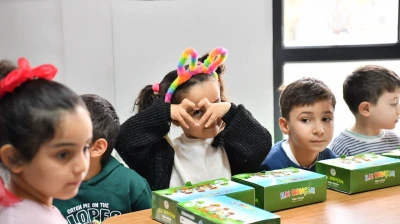 Yeşilyurt'ta çocuklar tarım sevgisi ile büyüyor