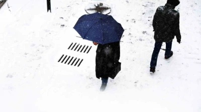 Yılın son gününde Elazığ beyaza büründü