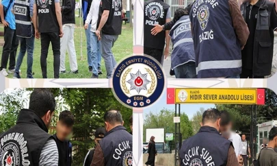 Elazığ'da 223 okul önü denetlendi