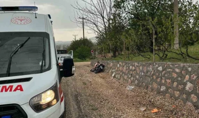 Elazığ'da motosiklet kazası: 1 yaralı