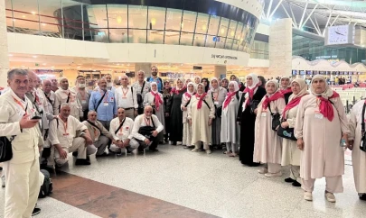 Malatya'da hacı adayları dualarla uğurlandı