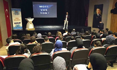 Malatya'da öğrencilere kaygı ve motivasyon semineri