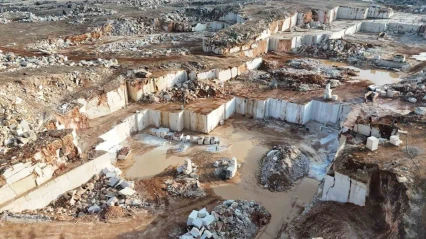 Deprem bölgesi Malatya'dan Çin ve Hindistan'a milyon dolarlık mermer ihracatı