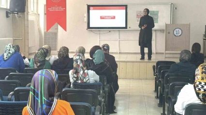 Elazığ'da kadına yönelik şiddetle mücadele eğitimi verildi