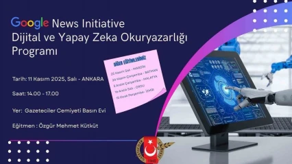 Google, Malatya'da yapay zeka eğitimi verecek