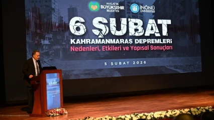 İnönü Üniversitesinde deprem paneli düzenlendi