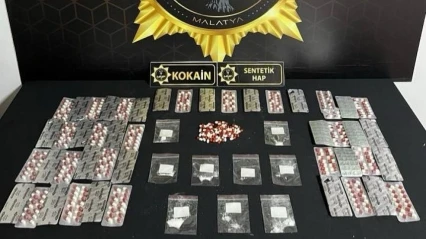 Malatya'da uyuşturucu operasyonu: 3 tutuklama