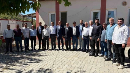Milletvekili Tüfenkci, Doğanşehir'de muhtarlarla bir araya geldi