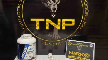 Tunceli'de uyuşturucu operasyonu: 430 adet sentetik ecza ele geçirildi