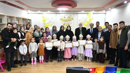 Yeşilyurt'ta minik yürekler Kur'an-ı Kerim'le buluştu