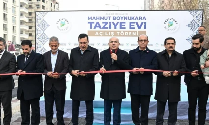 'Mahmut Boynukara' taziye evi dualarla açıldı