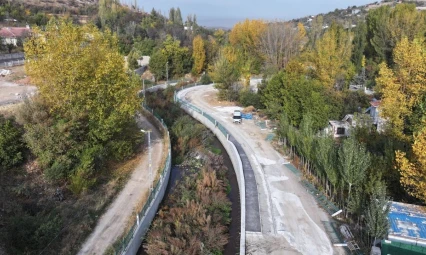 Başkan Geçit: 'Beylerderesi Bisiklet ve Yürüyüş Yolu' projesini inceledi