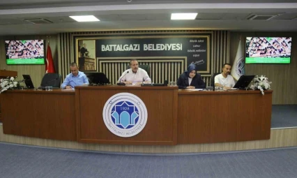 Battalgazi Belediyesi Ağustos Ayı meclis toplantısı tamamlandı