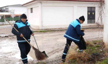Battalgazi'de Kanalboyu ve Orduzu'da temizlik çalışması