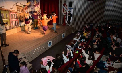 Battalgazili çocuklar Rafadan Tayfa ekibiyle unutulmaz anlar yaşadı