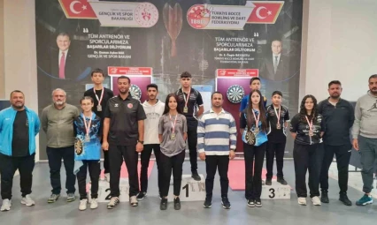 Elazığ Dart Takımı Türkiye'nin zirvesinde