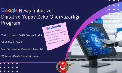 Google, Malatya'da yapay zeka eğitimi verecek
