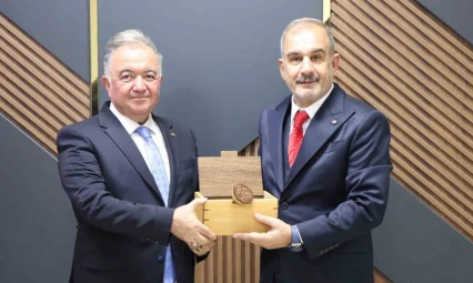 Osmaniye TSO heyeti Başkan Alan ile bir araya geldi