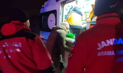 Tunceli'de kedinin tırmaladığı çocuk için ekipler seferber oldu