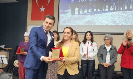 Tunceli'de sanatın gücüyle kadına yönelik şiddete karşı etkileyici mesaj