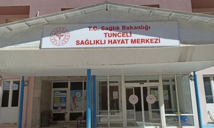 Tunceli'deki Sağlıklı Hayat Merkezi'nde hizmetler sürüyor