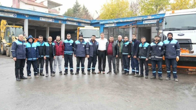 Battalgazi Belediyesi karla mücadele için teyakkuza geçti