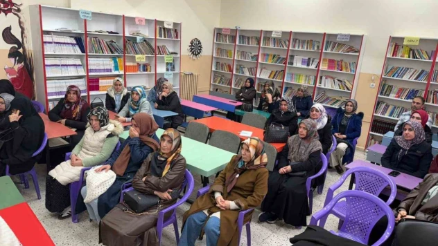 Elazığ'da kadına yönelik şiddetle mücadele eğitimi