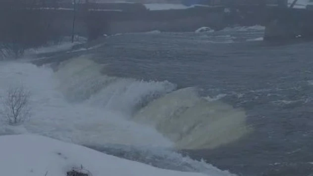Elazığ'da sağanak yağış sonrası dereler coştu