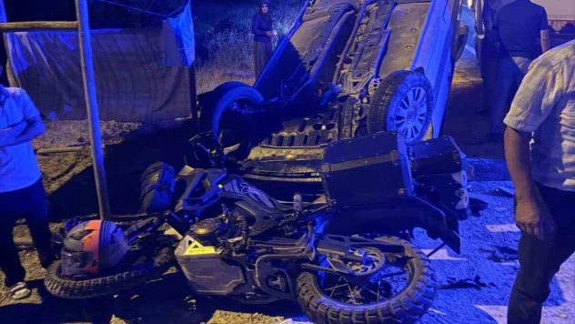 Elazığ'da trafik kazası: 2 yaralı
