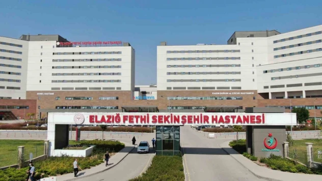 Elazığ Fethi Sekin Şehir Hastanesi'nde 1 yılda 2 milyon 810 bin hasta tedavi edildi