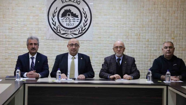 Elazığ Ticaret Borsası 2025'i değerlendirdi, 2026 hedeflerini açıkladı