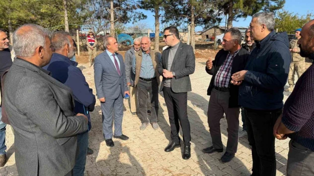 Kaymakam Levent Küçük, vatandaşlarla bir araya geldi