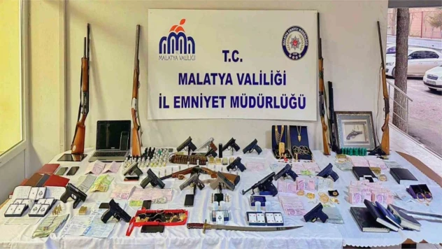 Malatya'da tefecilik ve kumar operasyonu: 31 gözaltı