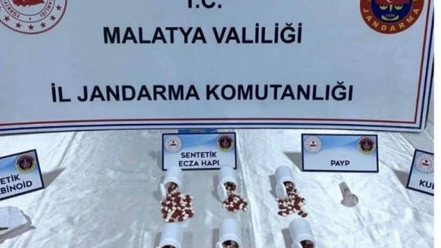 Malatya'da uyuşturucu operasyonu
