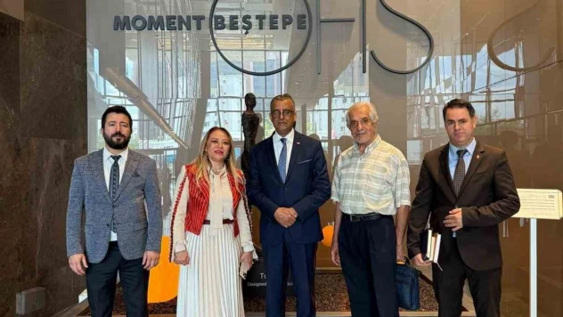 SATKOF Genel Başkanı Prof. Dr. BayTunus Cumhuriyeti Ankara Büyükelçisi Ahmed Ben Sghaier, Sağlık Turizmi ve Ekonomik ortaklıkta yeni ufukları değerlendirdi