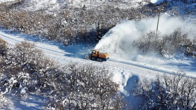 Tunceli'de 125 köy yolu ulaşıma kapandı