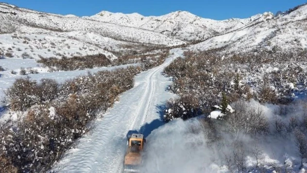 Tunceli'de 287 köy yolu ulaşıma kapalı