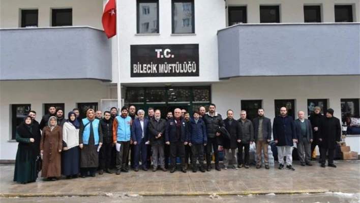 55 din görevlisi Hatay'da görev almak üzere yola çıktı