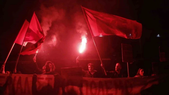 ABD Dışişleri Blinken'ın ziyareti Yunanistan'da protesto edildi