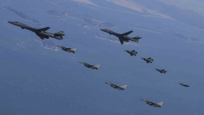 ABD, Japonya ve Güney Kore'den ortak hava tatbikatı